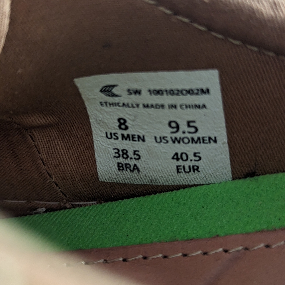 CARIUMA Women's Low Suede Sneakers Camel Brown Shoe Size 9.5 US - Picture 11 of 12
